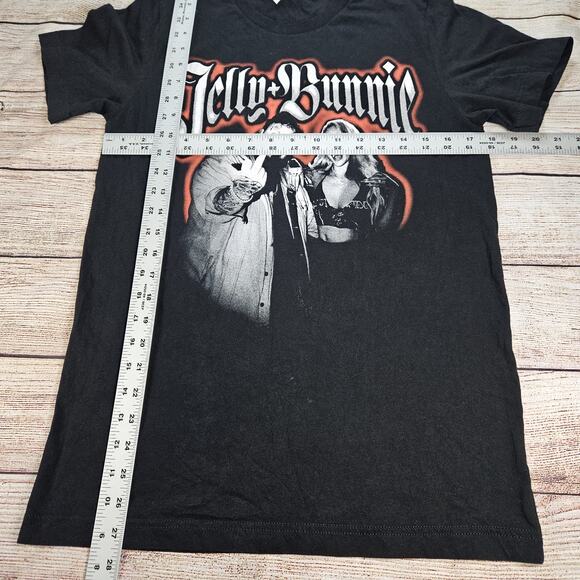 Jelly Roll Bunnie Shirt Mens Medium Black Backroad Baptism Tour 2023 Concert Tee - Picture 2 of 4